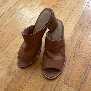 Chinese Laundry, Slip On Heels, Women’s, 8, Tan Leather